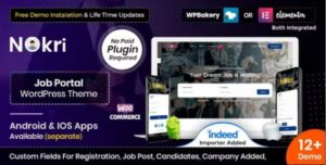 Nokri Theme – Job Board WordPress Theme 1.6.4