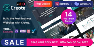 Creote Theme – Corporate & Consulting Business WordPress Theme 2.8.9