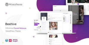 Beehive – Social Network WordPress Theme 1.6.1