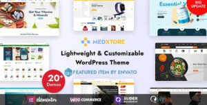 MedXtore Theme – Responsive Multipurpose Elementor WooCommerce WordPress Theme 3.3.4