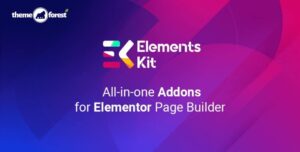ElementsKit Pro – The Ultimate Addons for Elementor Page Builder 4.0.0