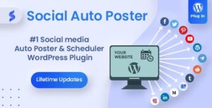 Social Auto Poster - WordPress Scheduler & Marketing Plugin 5.5.0