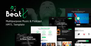 Beatx HTML Template