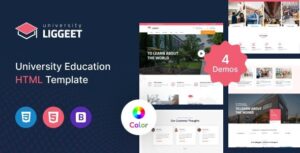 Liggeet - University Education HTML Template